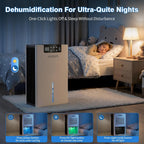 Dehumidifier, 1000sq.ft Dehumidifiers with 98oz Water Tank for Home Bedroom