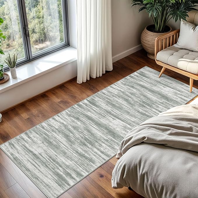 KOZYFLY Kitchen Runner Rug for Hallway Non-Slip Modern Abstract Runner Rug 2x5 - Image 7