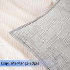 HPUK Fall Chenille Soft Throw Pillow Covers 18x18 Set of 2, Accent Cushion - Image 2