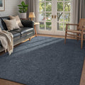 FinRèc 4x6 Washable Area Rugs for Bedroom Living Room, Low Pile Thin Rug Solid by FinRe%CC%80cHome