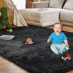Large Shag Rugs 9X12, Plush Fuzzy Area Rugs - Image 3