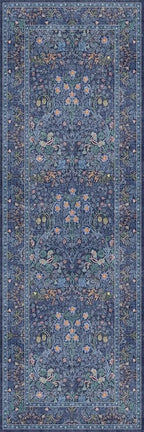 Hazo Haus Non Slip 2x6 Dark Blue Kitchen Runner Rug - Image 2