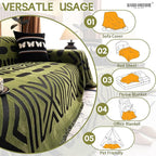 HANDONTIME Boho Couch Cover Geometric Striped Pet Covers - Image 7