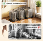 Metal Lid Organizer for Rubbermaid Brilliance, Kitchen 3-Pack 2