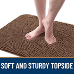 OLANLY Dog Door Mat for Muddy Paws 47x24, Absorbs Moisture and Dirt, Absorbent - Image 4