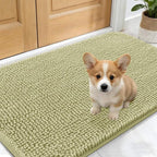 OLANLY Dog Door Mat for Muddy Paws 24x16, Absorbs Moisture and Dirt, Absorbent by OLANLY