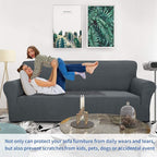 ZNSAYOTX 1 Piece Jacquard Couch Covers - Image 2