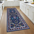 HEBE Washable Hallway Runner Rug 2'x 6' Non Slip Kitchen Rugs Runner, Low Pile by HEBE