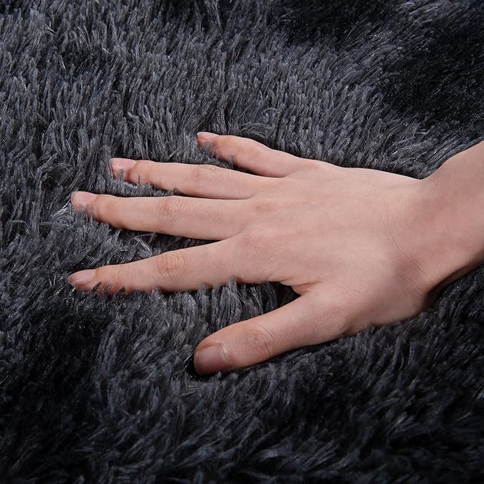 Rugs for Living Room 5x7, Soft Shaggy Modern Shag Area Rug for Bedroom - Image 4
