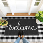 EARTHALL Funny Welcome Mats Outside/Inside 59"x35", Front Door Mat Outdoor - Image 6