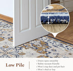 Rugflix 9x12 Area Rug for Living Room, Machine Washable Area Rugs - Image 4