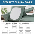 H.VERSAILTEX 4 Piece Stretch Sofa Covers - Image 5