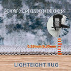 Runner Rug for Hallways Kitchen 2'6"x8' Washable Non Slip: Carpet Non Skid 8ft - Image 6