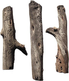 Midwest Hearth Deluxe Decorative Branch and Twig Set | Cast from Real Logs and Hand Painted in USA (Driftwood 5-Piece)