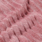 BEDELITE Fleece Blanket Queen Size – 3D Ribbed Jacquard Soft and Warm - Image 4