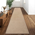 YDKGL 2x10 ft Hallway Runner Rug Extra Long Boho Woven Kitchen Runner Rugs Mat by YDKGL
