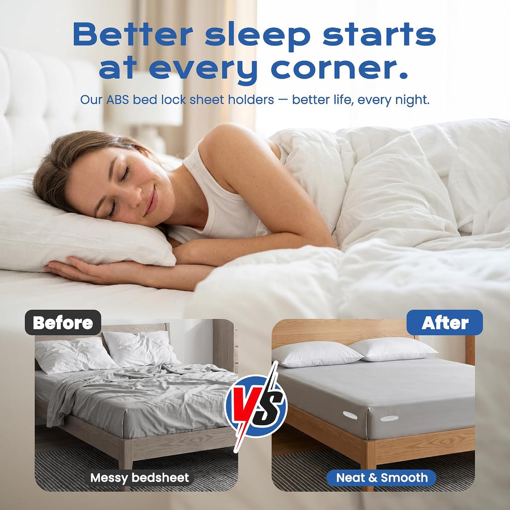 Bed Sheet Holders for Corners: No More Loose Sheets