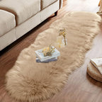Ciicool Ultra Soft Faux Sheepskin Fur Rug Fluffy Rug - Image 2