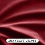 RYB HOME Red Velvet Curtains 84 inches - Image 6