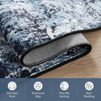Rugflix Round Area Rugs 8Ft for Living Room, 8x8 Washable Rug Stain-Resistant - Image 7
