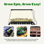 Seed Starting Grow Light - Full-Spectrum LED - Small