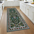 HEBE Washable Hallway Runner Rug 2'x 6' Non Slip Kitchen Rugs Runner, Low Pile by HEBE