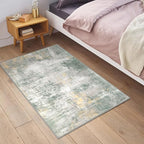 IOHOUZE Small Abstract Area Rug 2x3 Ft Entryway Rugs Washable Door Mat Indoor - Image 2