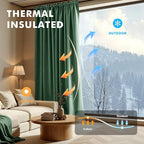 MIULEE 100% Blackout Linen Curtains - Image 4