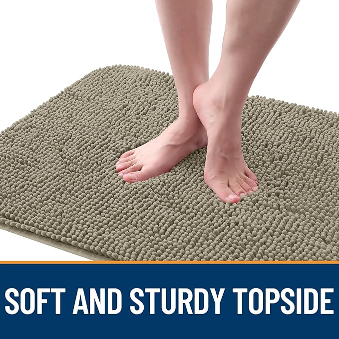 OLANLY Dog Door Mat for Muddy Paws 70x35, Absorbs Moisture and Dirt, Absorbent - Image 4