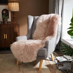 AMTOVO Faux Sheepskin Rug, 2 x 6 ft Faux Fur Rug - Image 6