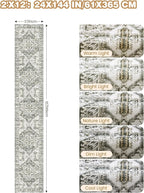 Hallway Runner Rug 2x12, Extra Long Washable Runner Rugs - Image 2