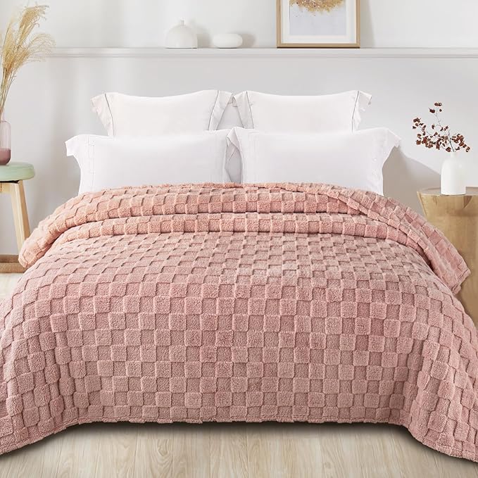 Exclusivo Mezcla Twin Size Flannel Fleece Blanket, Super Soft and Warm - Image 3