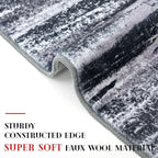 Lansny Modern Abstract Runner Rug 2x5 - Image 4