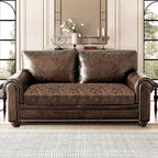 Leather Look Couch Cushion Covers Sofa Seat Slipcovers Sets Couches Furniture - Image 8