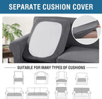 H.VERSAILTEX 3 Piece Stretch Sofa Covers - Image 5