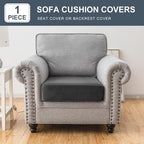 Couch Cover Stretch Velvet Sofa Cushion Cover 1-Piece - Image 3