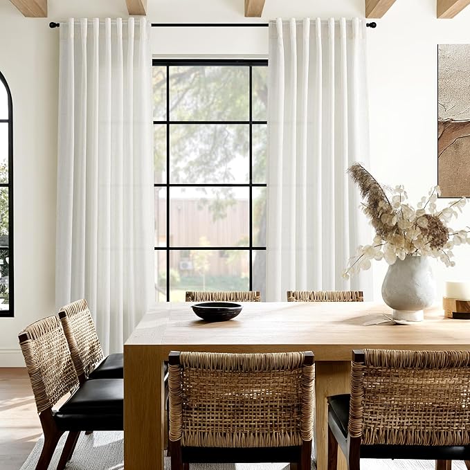 Nanspring Natural Linen Curtains - Image 8