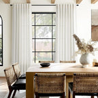 Nanspring Natural Linen Curtains 108 Inches Long - Image 8