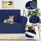 ZNSAYOTX Super Stretch Chair Slipcover, New Striped Sofa Chair Covers - Image 4