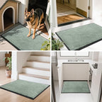 Mibao Dirt Trapper Door Mat for Indoor Outdoor, Waterproof All-Season, - Image 5
