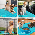 OLANLY Dog Door Mat for Muddy Paws 47x24, Absorbs Moisture and Dirt, Absorbent - Image 7