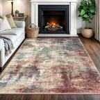 IOHOUZE Abstract Area Rugs 5x7 Ft Washable Rugs by iOhouze