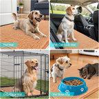 OLANLY Dog Door Mat for Muddy Paws 59x35, Absorbs Moisture and Dirt, Absorbent - Image 7