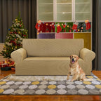 KEKUOU Stretch Loveseat Sofa Cover Slipcover, Couch Covers - Image 2