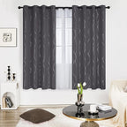 Deconovo Grey Blackout Curtains - Image 2