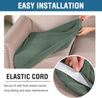 H.VERSAILTEX Super Stretch Individual Seat Cushion Covers Sofa Covers Couch - Image 5