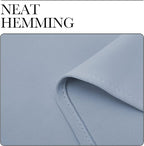 NICETOWN Vintage Blue Blackout Curtains 96 inches Length - Image 6