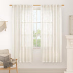 LAMIT 68 inch Length Linen Curtains by LAMIT