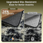 Ophanie Black Gold and Grey Area Rugs - Image 4