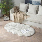 MIULEE Luxury Super Soft Fluffy Area Rug Faux Fur Sheepskin Rug Decorative - Image 6
